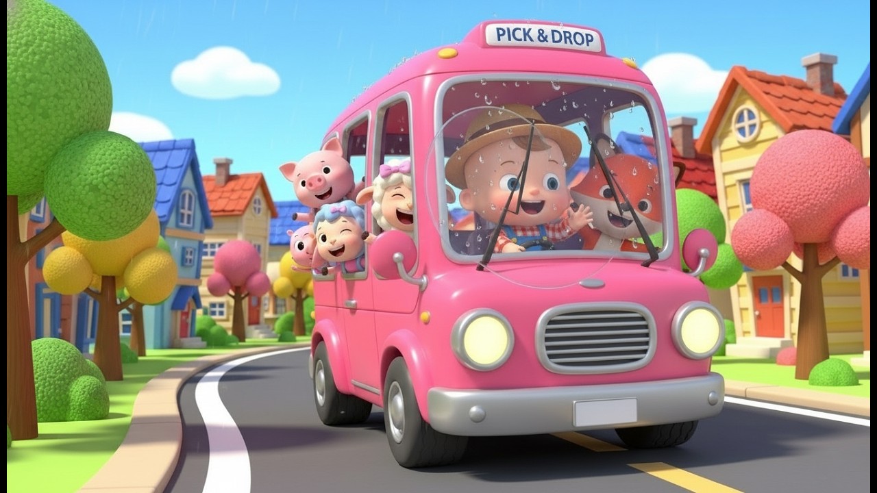 🎵 The Silly Bus Ride Remix | canciones infantiles | Baby Song, Kids Songs, Autobús y Aventuras 🚌🎶