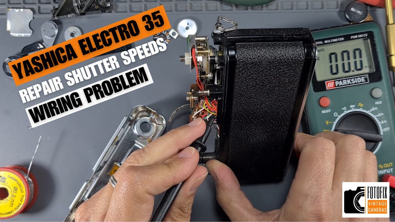 Yashica Electro 35 - Shutter Speeds not Working - Problem with wiring
