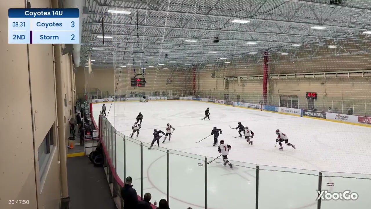2nd period 14U coyotes vs LV Storm