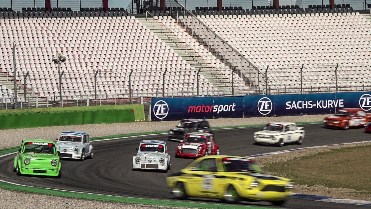 Kampf der Zwerge Race 1 Hockenheim 2025//NSU TT//Simca Rallye//Fiat Abarth//Mini Cooper
