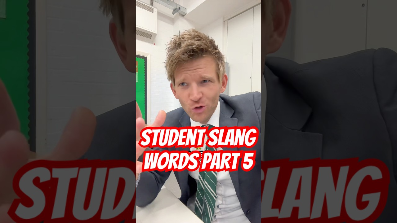 What are they talking about! 👀 #students #slang #schoollife #teacher