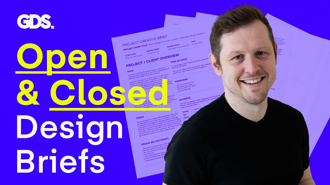 Open & Closed Design Briefs (Ep 3/4)  |  Free Example  |  Design Insights