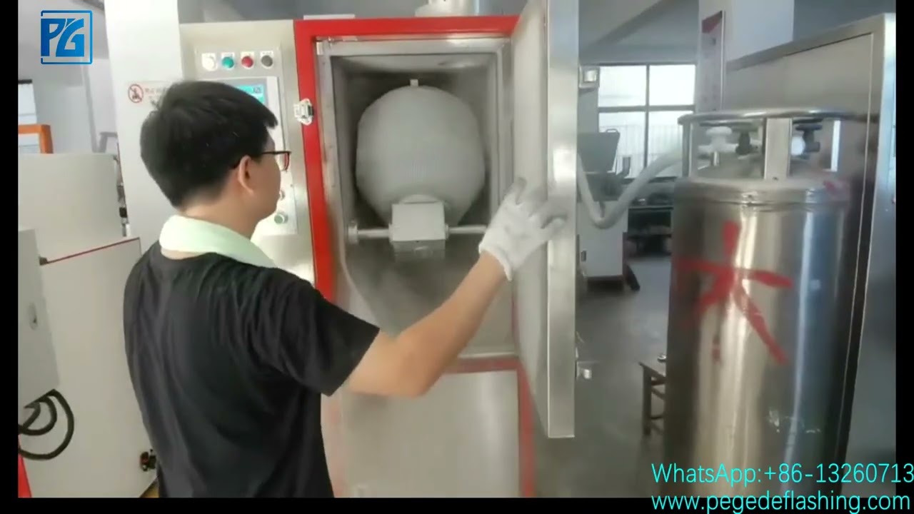 PG-60T China PG Cryogenic Deburring/Deflashing Machine for PA+GF Parts Deburring