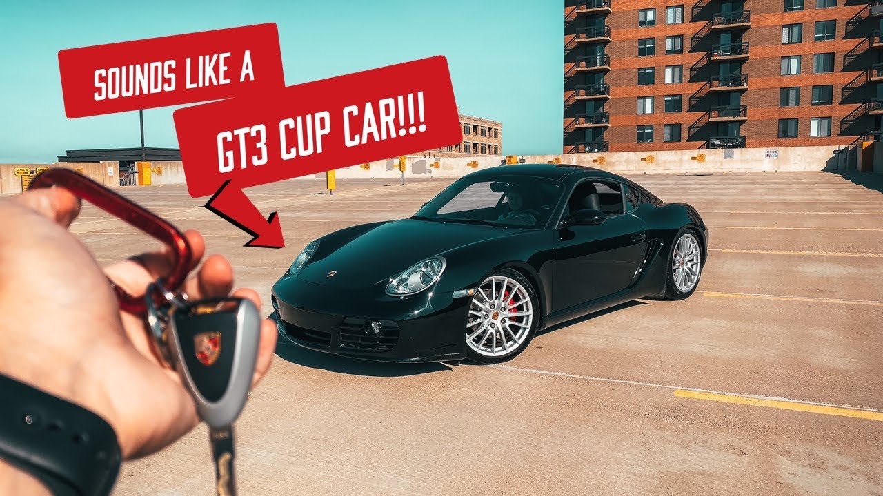 Straight Piped Porsche Cayman S *POV DRIVE* 4K (LOUD FULL THROTTLE!)