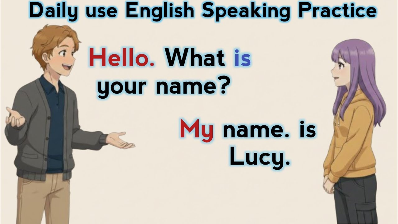 Learn to Speak English Naturally | Daily English Conversation for Beginners 