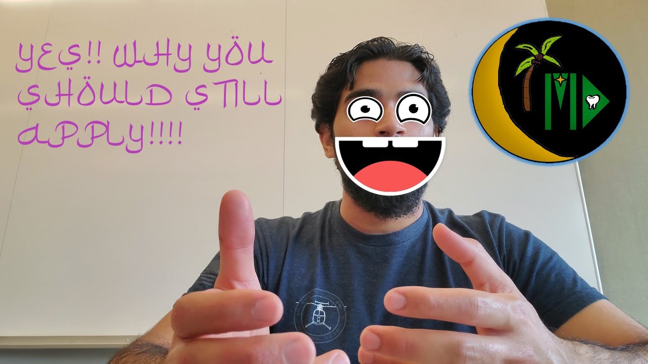 YES!! WHY YOU SHOULD STILL APPLY TO MED/DENTAL SCHOOL!!!!!!!