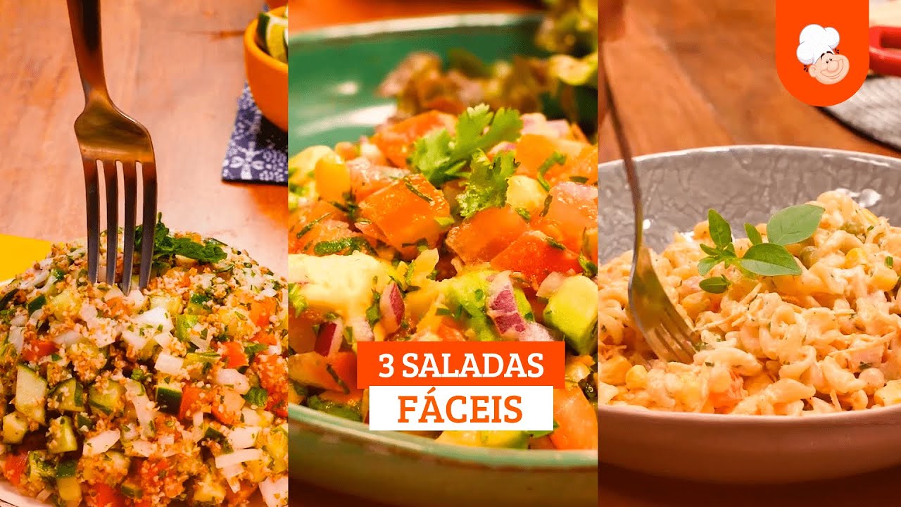 Receitas de saladas fáceis — Receitas TudoGostoso