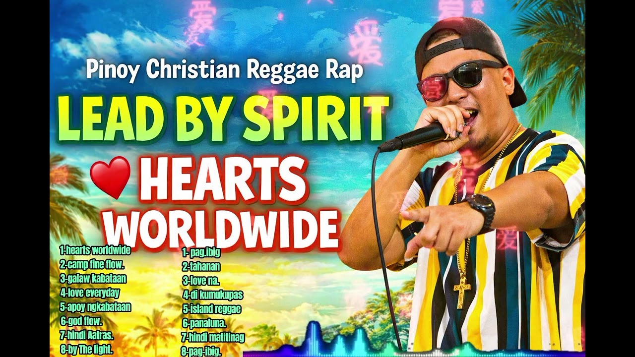 🌍❤️ HEARTS WORLDWIDE — Pinoy Christian Reggae Rap | Lead By Spirit original music Tagalog English 