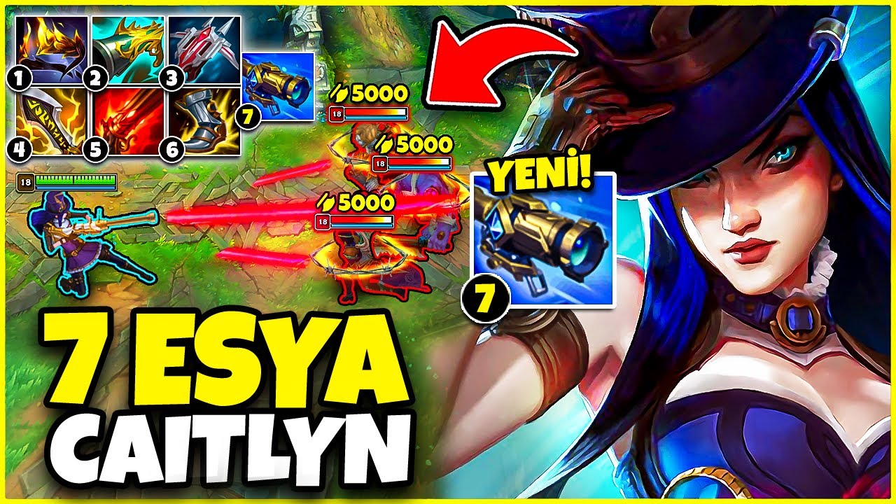 7 EŞYA CAITLYN HİÇ DENGELİ DEĞİL! (SEZON 2026 OYNANIŞ)