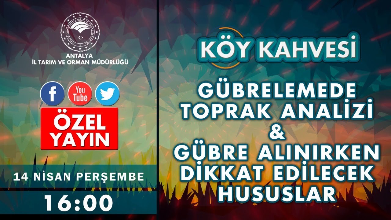 Gübrelemede Toprak Analizi önemi ve Gübre Alınırken Dikkat Edilecek Hususlar