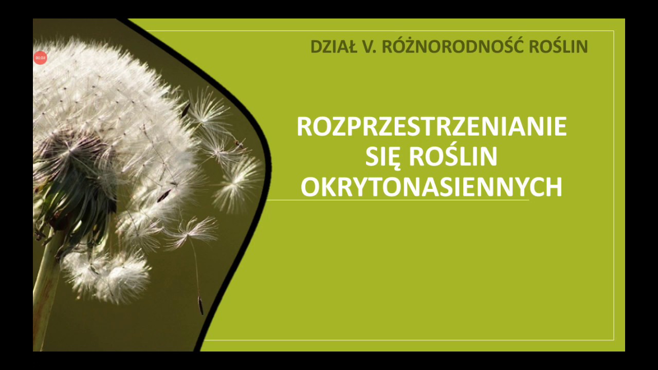 Rozprzestrzenianie się nasion