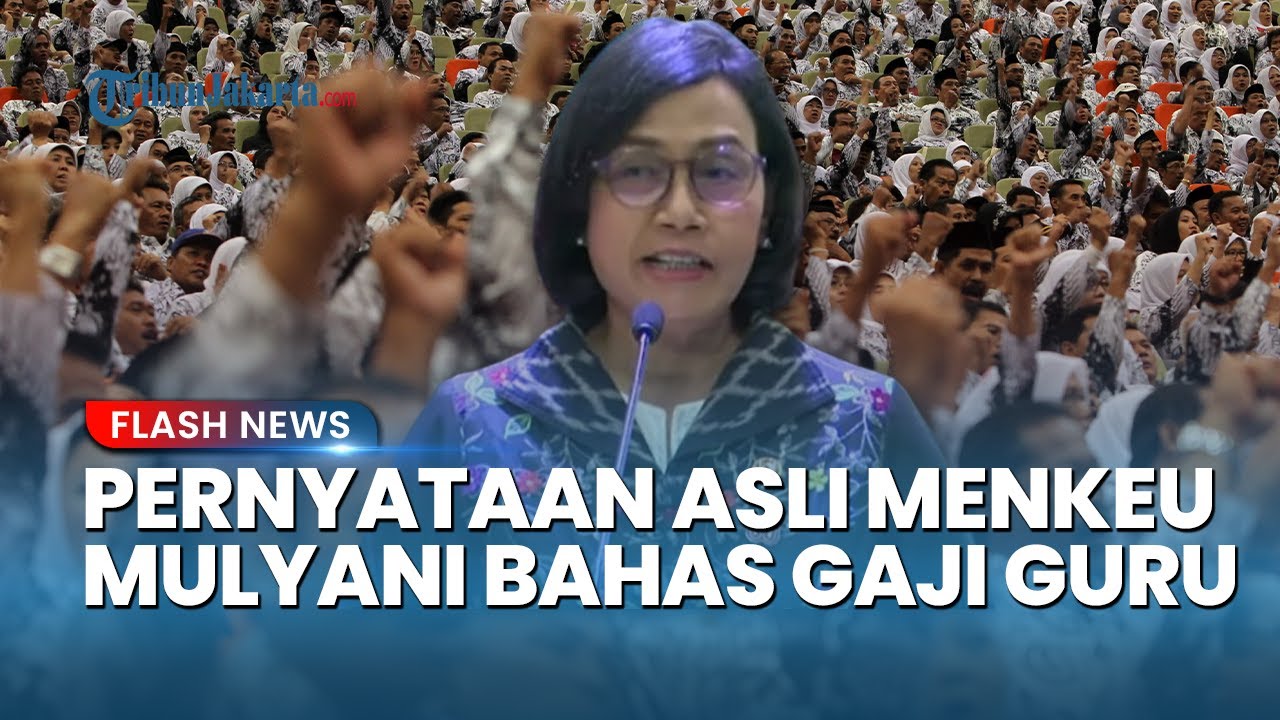 VIDEO ASLI SRI MULYANI yang Diubah Oknum Singgung Guru Beban Negara, Menkeu Jadi Korban AI Deepfake