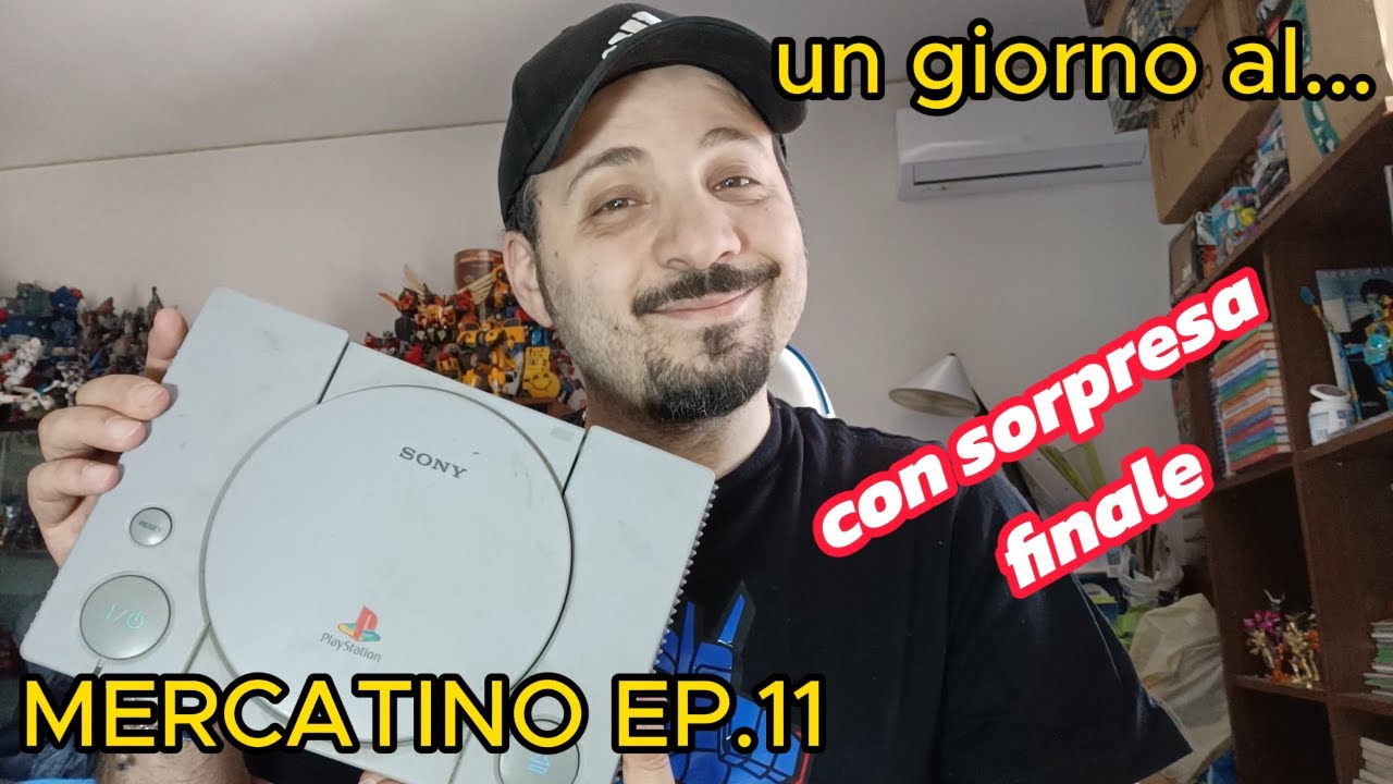 COMPRO UNA PLAYSTATION 1 E NON SOLO , CON SORPRESA FINALE AL MERCATINO EP.11