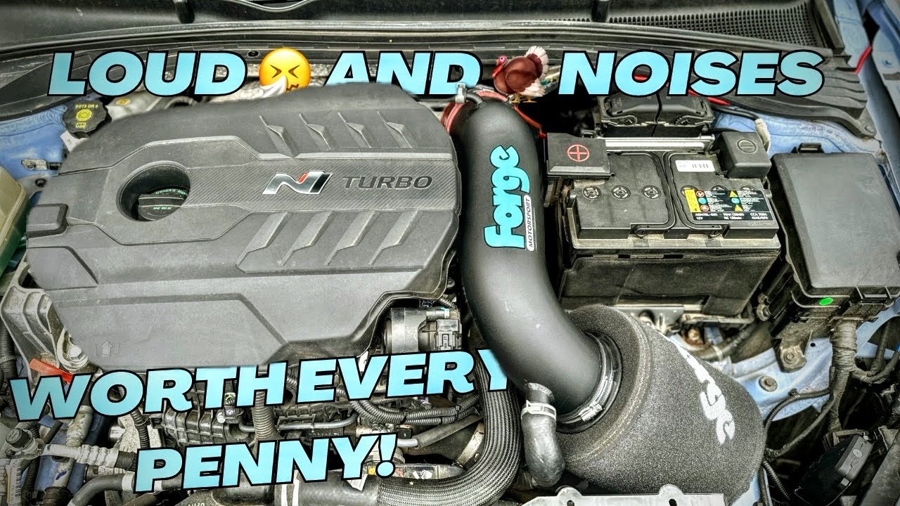 Installing Forge Intake Kit on my Pre-Facelift i30N Fastback | Before and After Clips