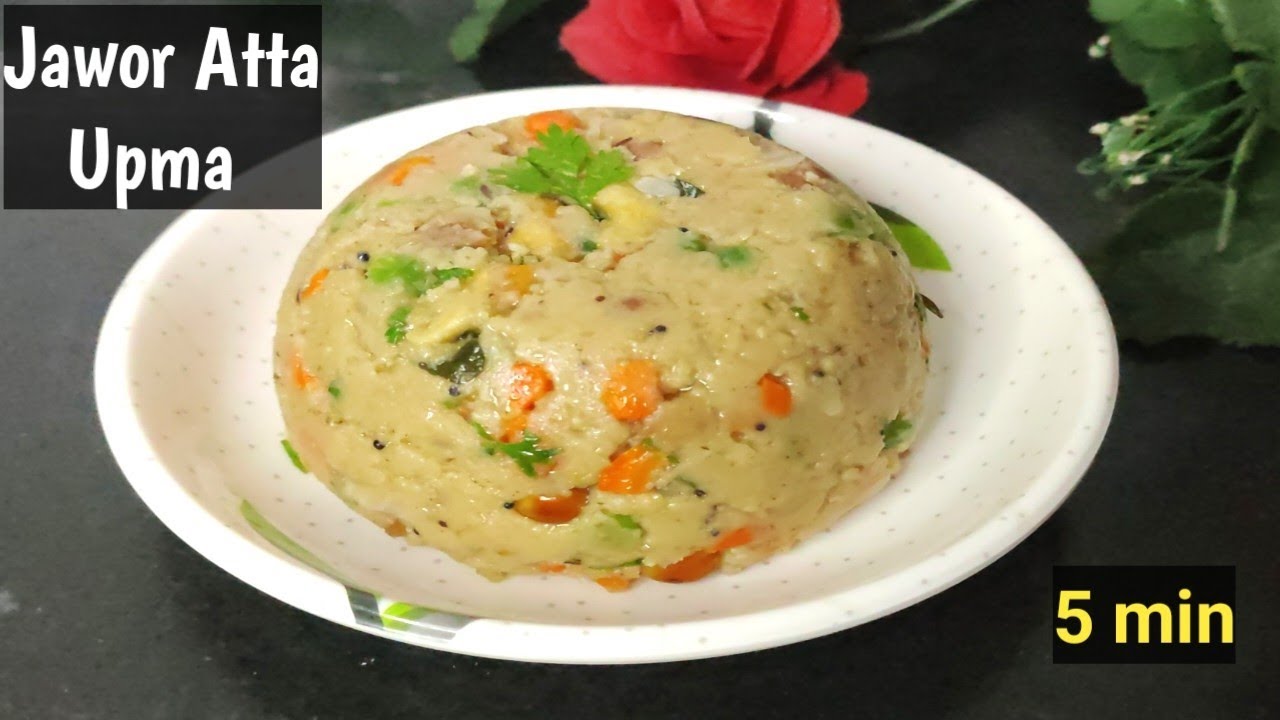 Jowar Flour Upma Recipe | Healthy & Tasty Jowari Atta Upma | Upma Recipe