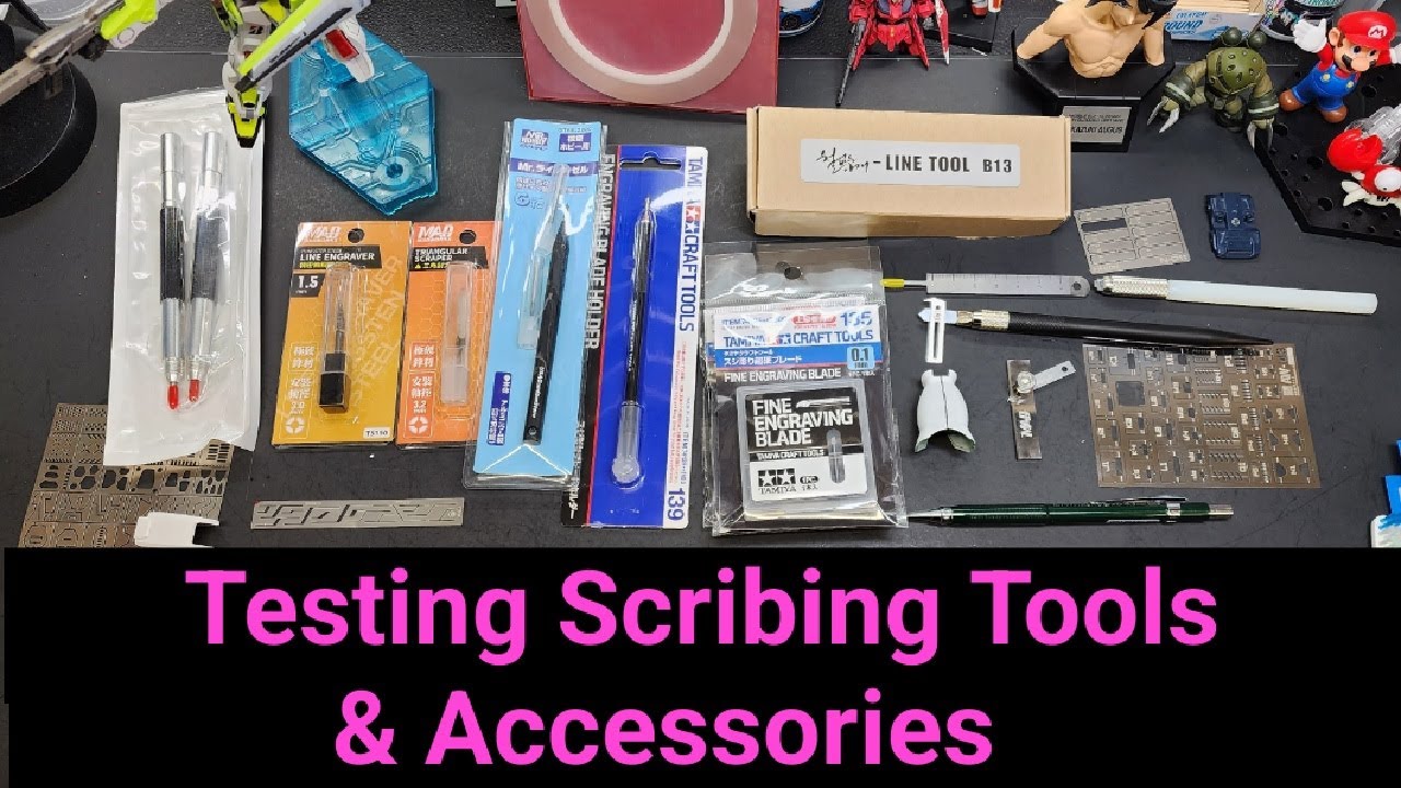 Testing Several Different Scribing Tools And Accessories