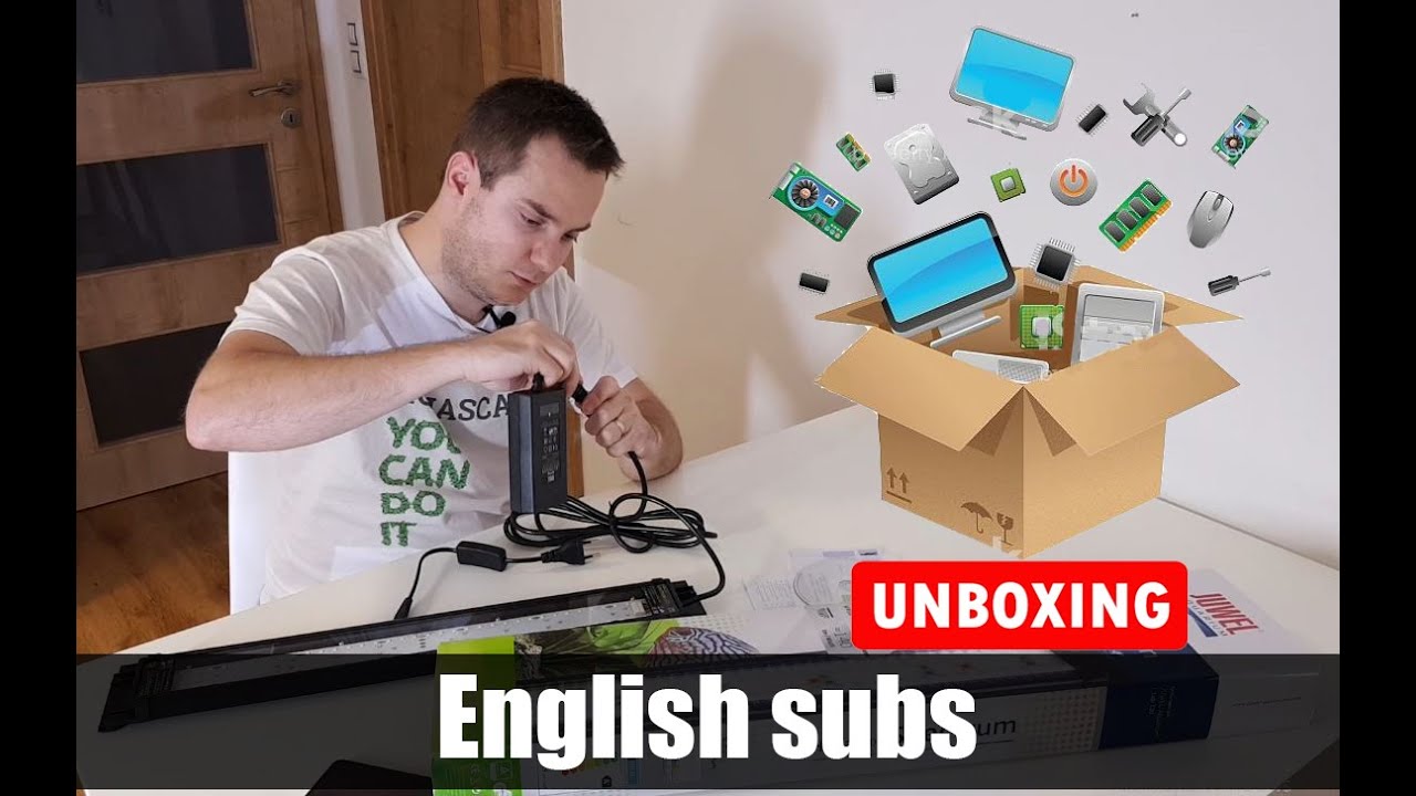 Juwel HeliaLux Spectrum + SmartControl unboxing (Engl. subs.)