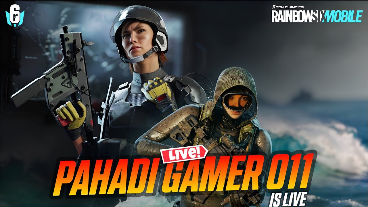 Rainbow Six Mobile Live || Pahadi Gamer 011