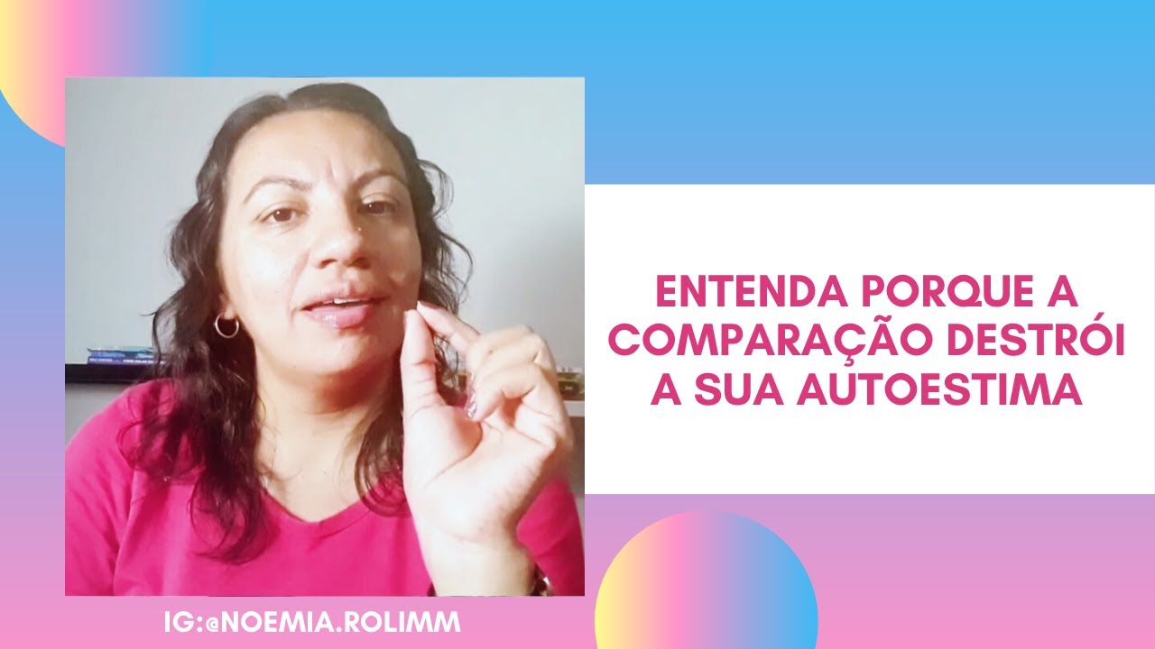 Autoestima  e compara&ccedil;&atilde;o