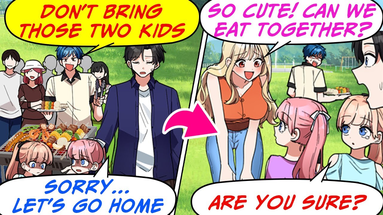[Manga Dub] My twins were shunned at the BBQ, but the Top CEO loved them instantly...!? [RomCom]