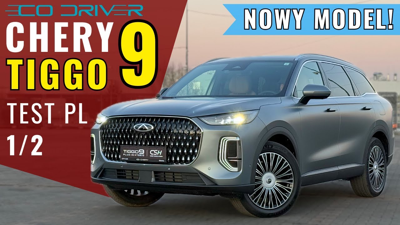 Chery Tiggo 9 - TEST PL [1/2] - SuperHybrid 1.5 428 KM | 7-osobowy | Omoda 9 i VW Tayron killer?