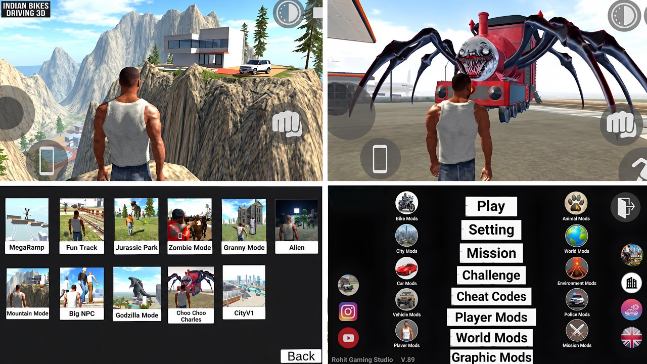 NEW UPDATE SECRET MODE CHEAT CODE??INDIAN BIKE DRIVING 3D NEW UPDATE 2026