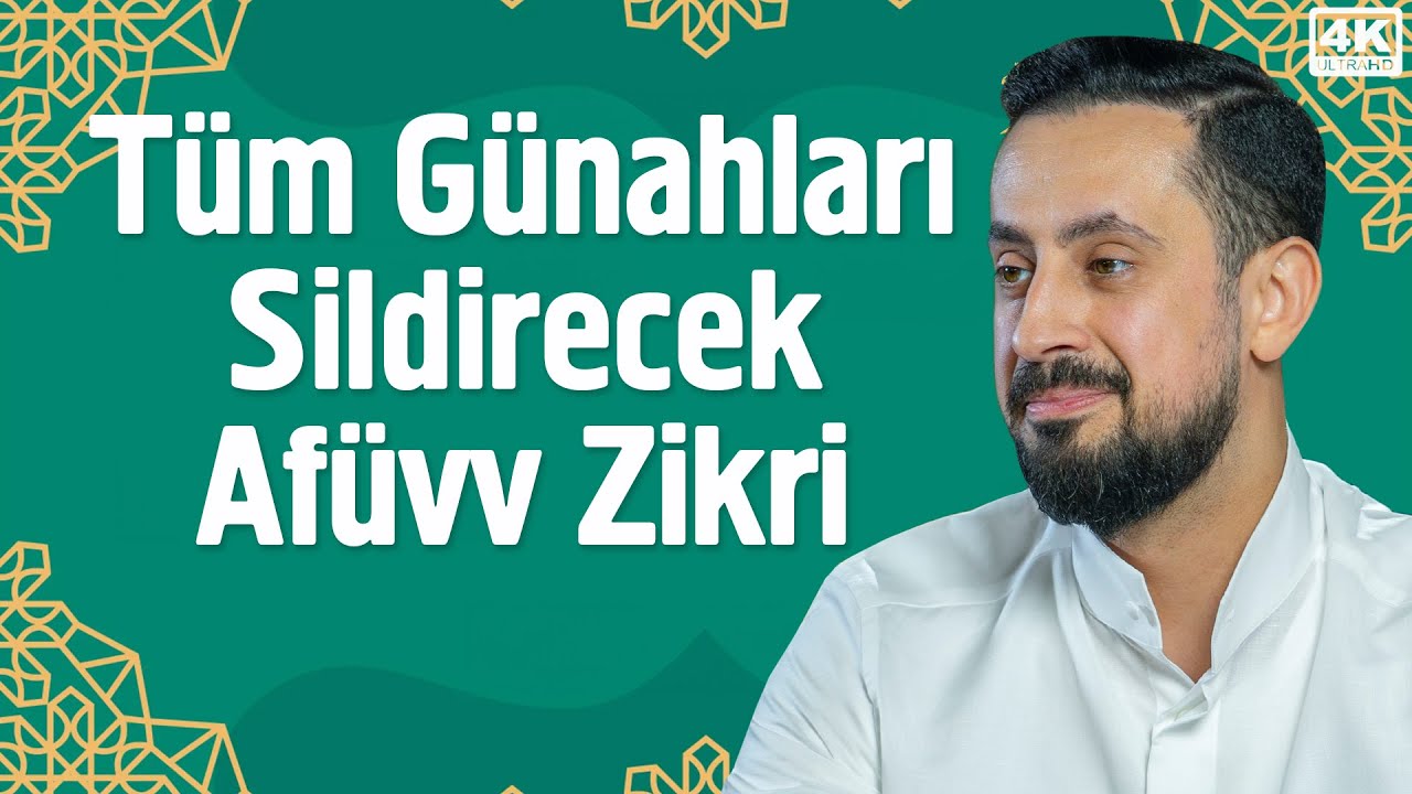 Tüm Günahları Sildirecek Afüvv Zikri | Mehmet Yıldız @hayalhanem