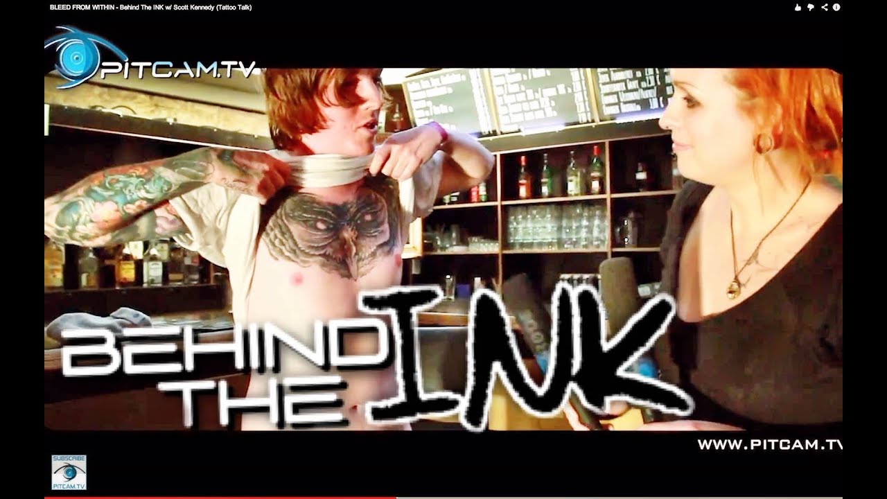 BLEED FROM WITHIN - Behind The INK w/ Scott Kennedy (Tattoo Talk)