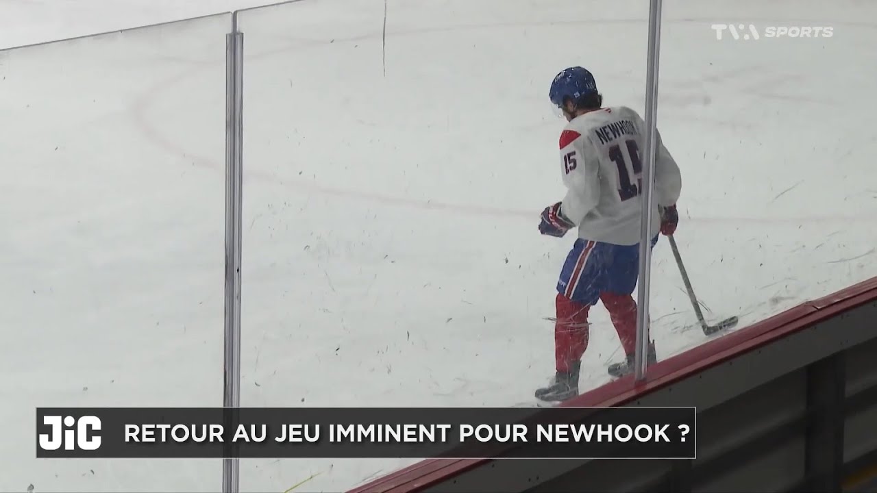 Alex Newhook devrait devancer son retour au jeu, selon Renaud Lavoie