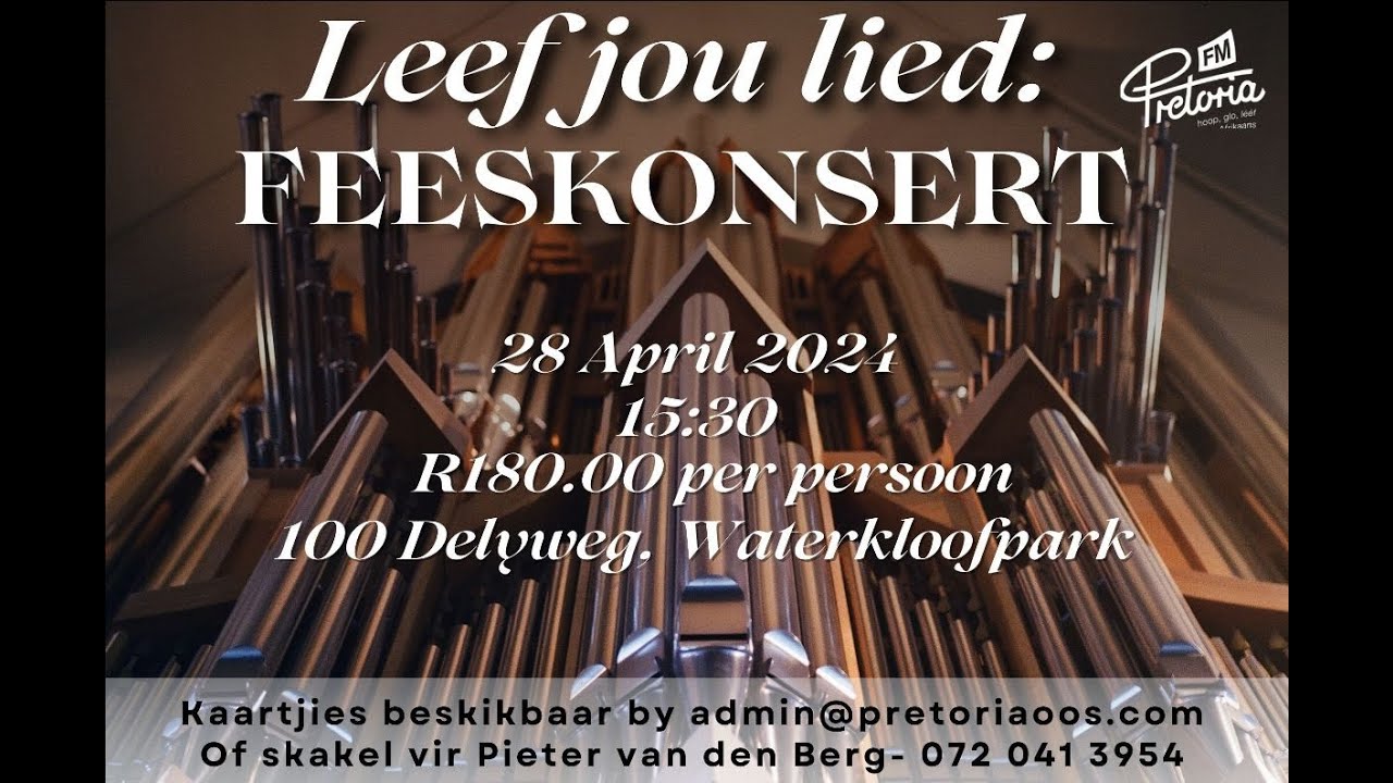 Leef jou lied: Feeskonsert