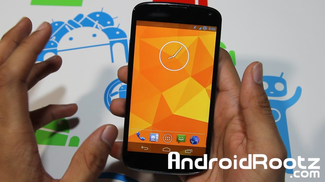 PAC Man ROM Review for Nexus 4! [Paranoid Android] [CM10.1] [AOKP]