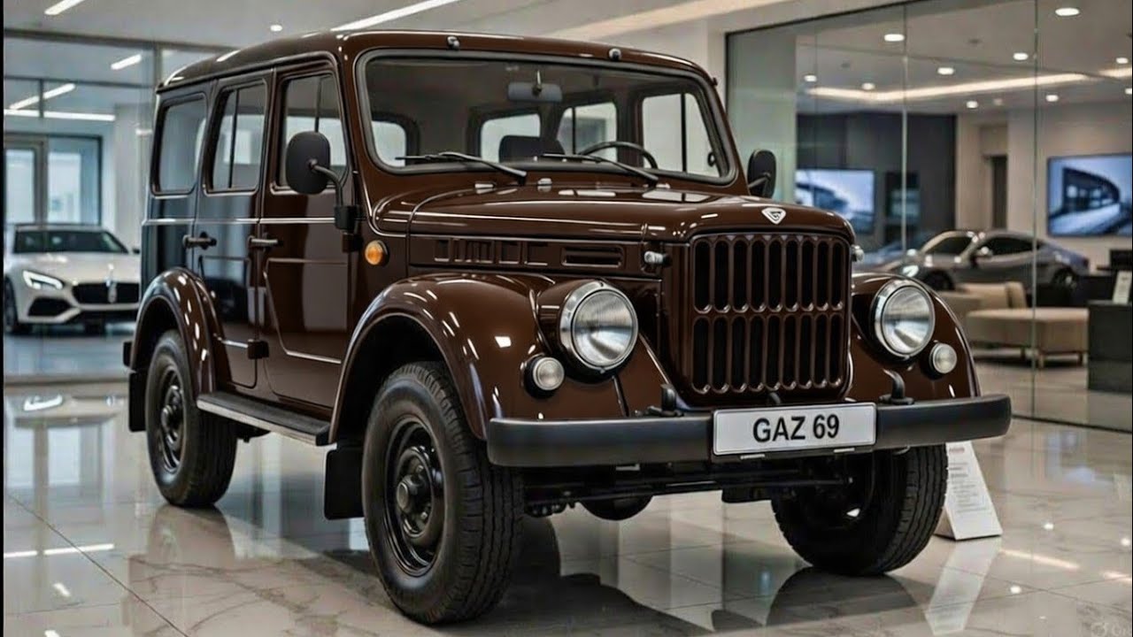 🚀🔥 GAZ-69 2026 — Новый Внедорожник, Который Потрясет Всех! 😲