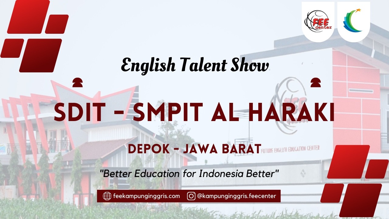 English Talent Show | SDIT -  SMPIT AL HARAKI DEPOK | Friday, 13th January 2026 |