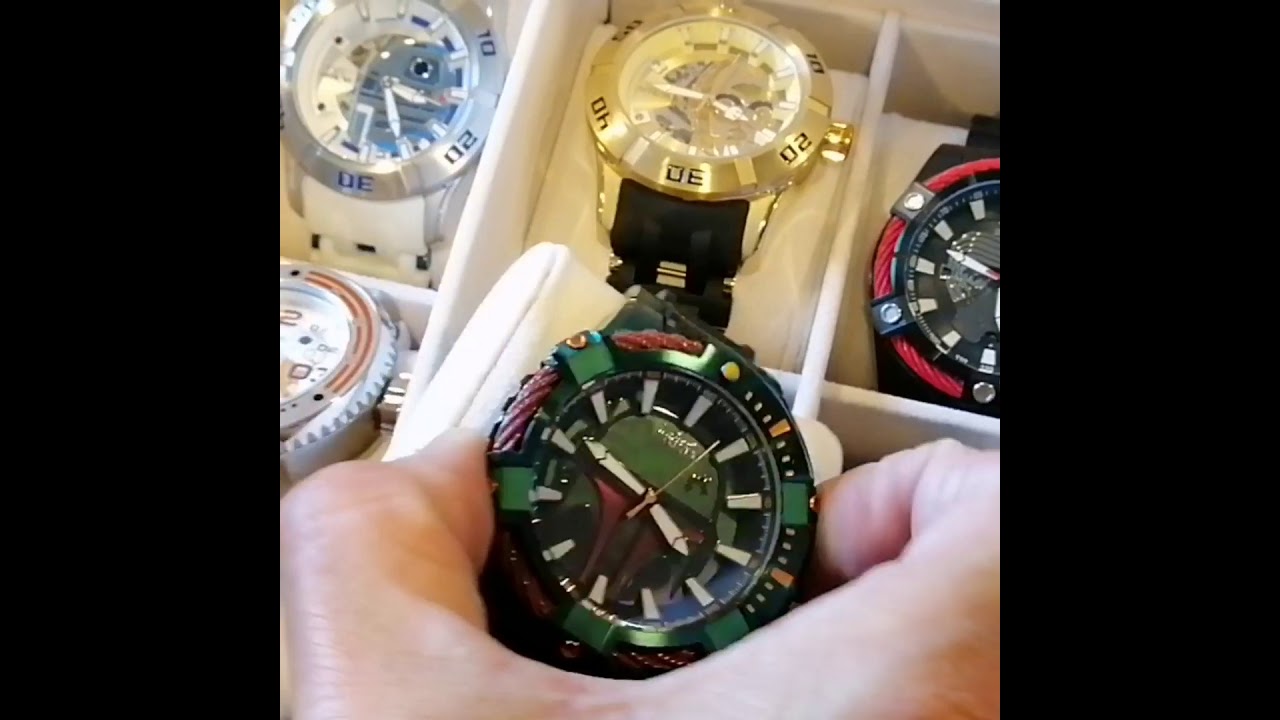 EXCLUSIVA COLECCION DE RELOJES INVICTA / MARVEL, DC COMICS, STAR WARS