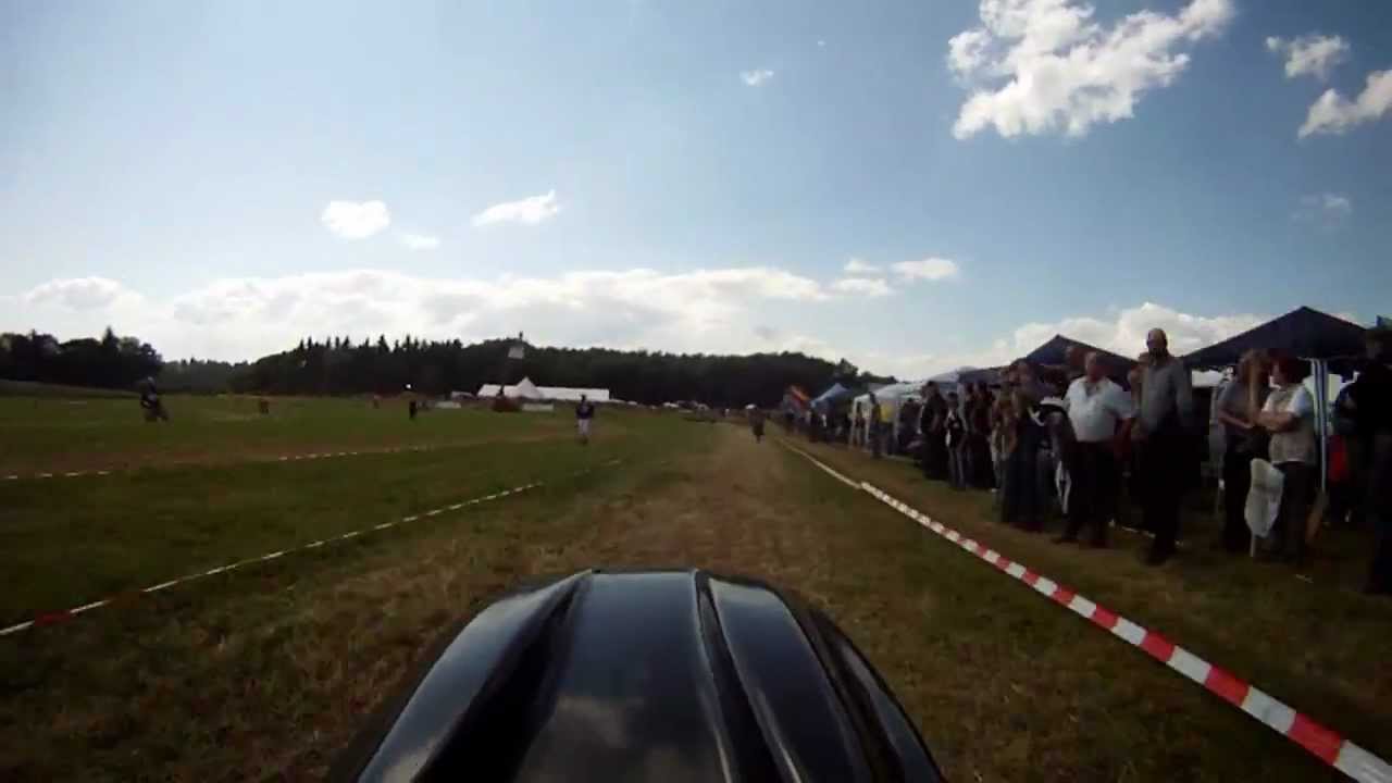 Mofarennen Durlangen 2012 - Le-Mans-Start mit 60 Mofas!!!