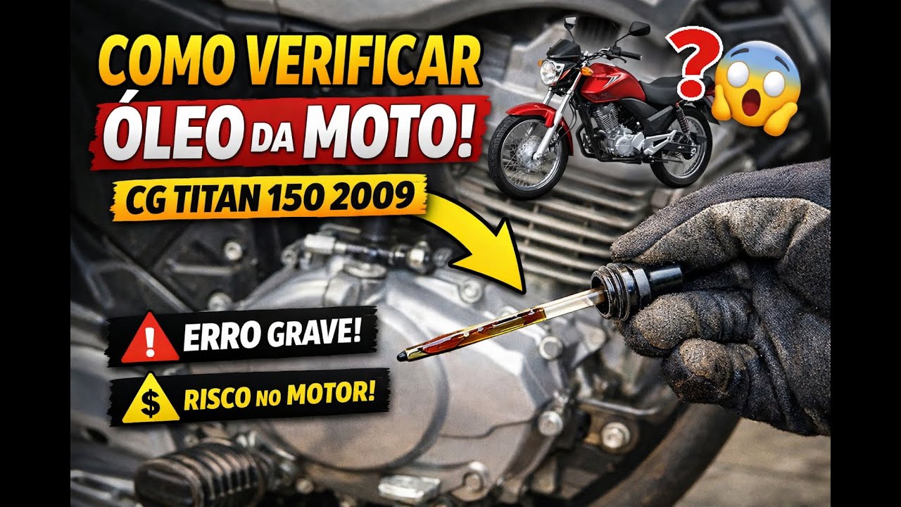 COMO VERIFICAR O ÓLEO DA TITAN