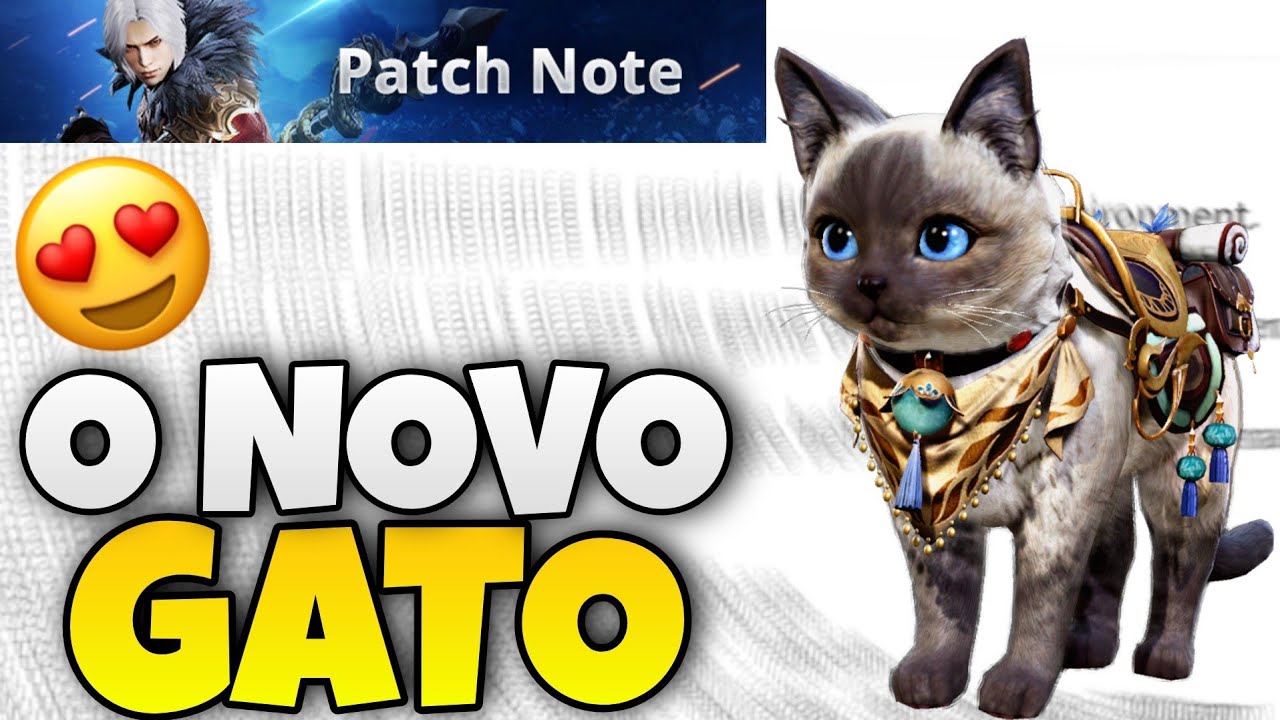OUTRO GATO 😍 PATCH NOTE COMPLETO DA MANUTENÇÃO DO MIR4