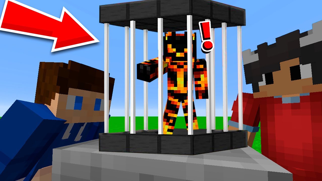 Fanget I Et YouTuber Fængsel I Minecraft!