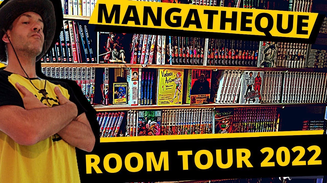 ⛩️MANGATHEQUE⛩️ room tour de ma collection mangas  (2022)
