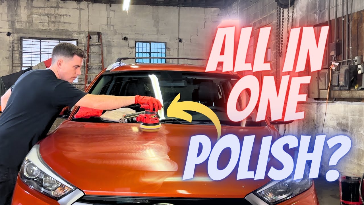 QUICK & EASY PAINT POLISHING: wash, polish and protect!