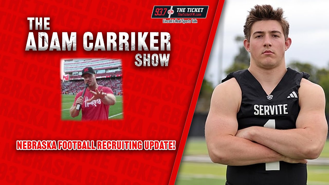 Nebraska Football Recruiting Update with Adam Carriker!