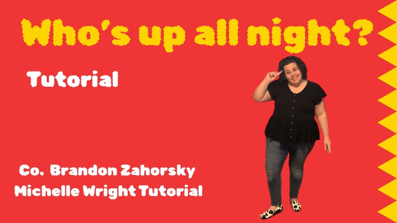 Who’s up all night? Line dance tutorial Low intermediate choreography by Brandon Zahorsky