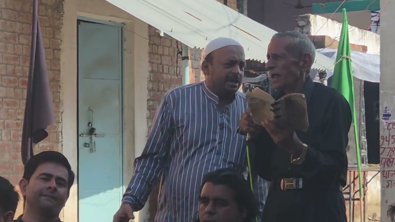Noha. Zakhmy hai bahoot gesuo wala na uthega by Niyz Ali Master ( Best Noha kha in Kaushambi)