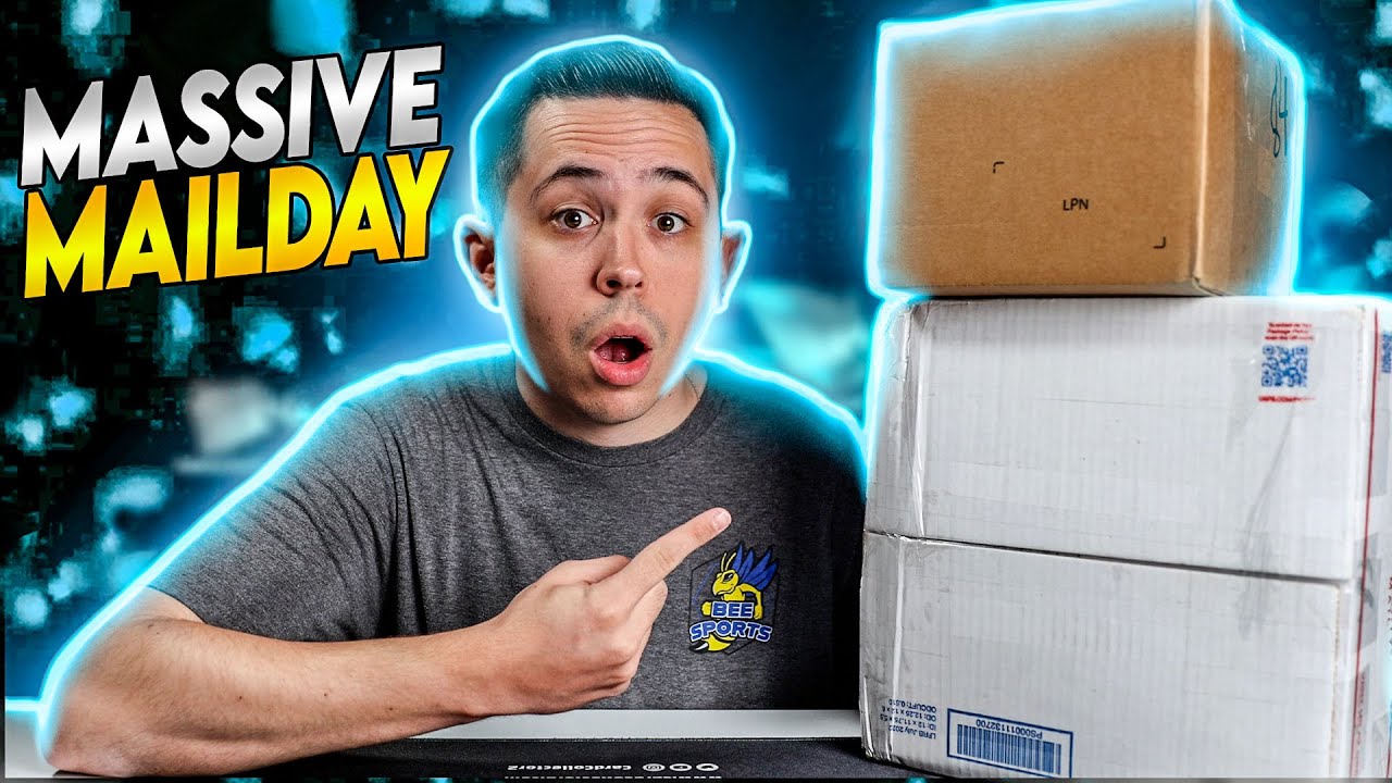 HUGE Mailday With 2,000+ Sports Cards 🤯