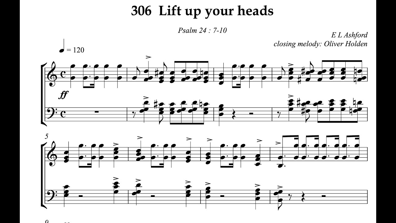 Hymn Collection 306   Lift up your Heads