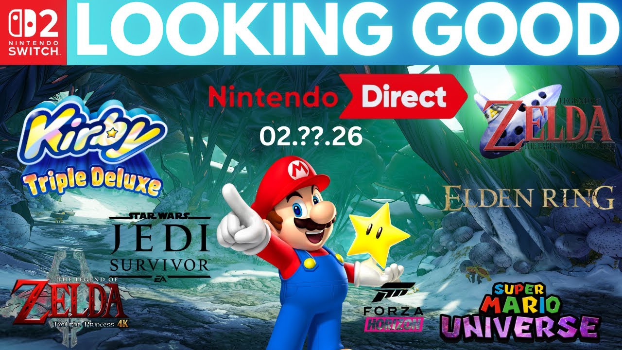 Предстоящая презентация Nintendo Direct выглядит потрясающе...