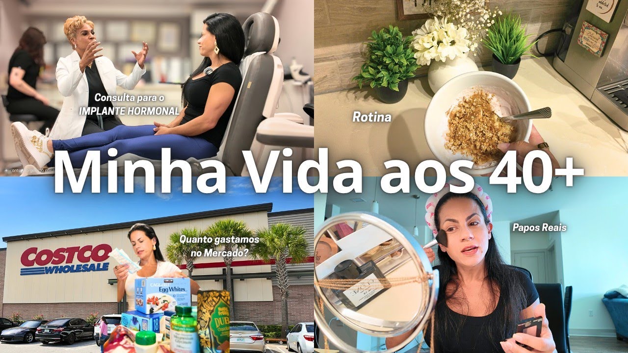 Vida Real após os 40! Minha Luta Contra os Sintomas da Menopausa