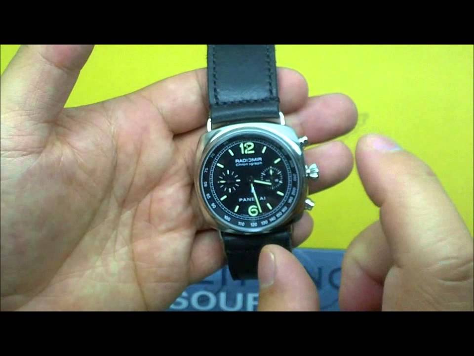 Panerai Radiomir Chronograph PAM288 Video Review