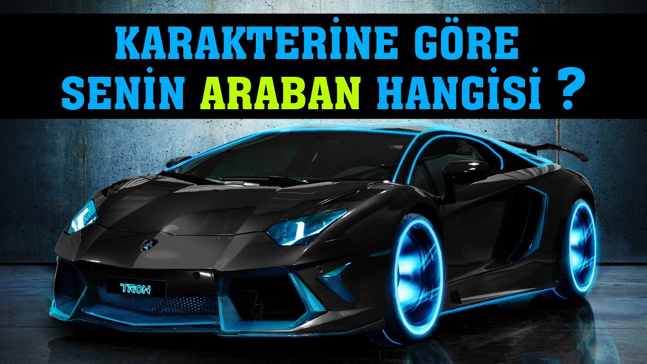 Karakterine Göre Hangi Araba Senin Olmalı?