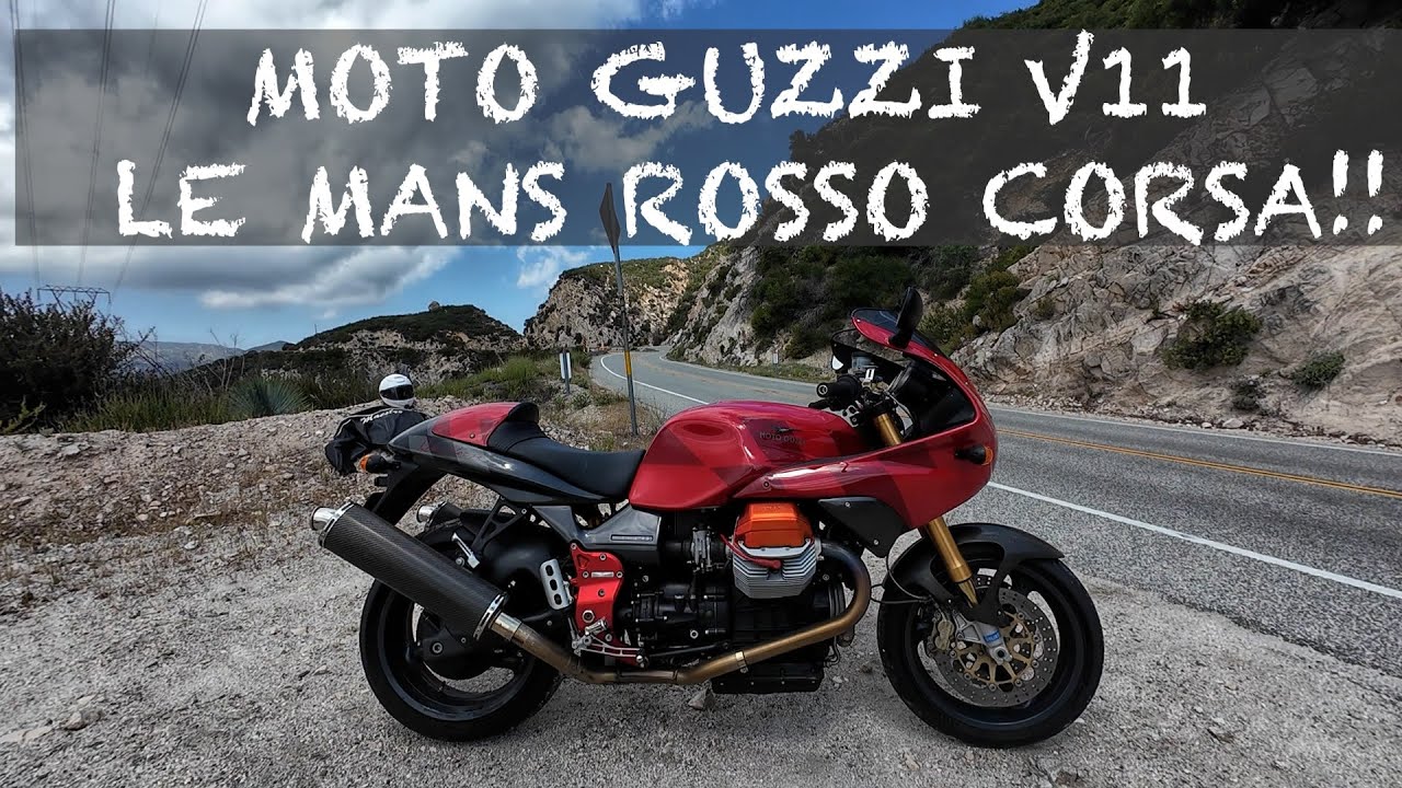 Maestro Review:  Moto Guzzi V11 Le Mans Rosso Corsa!